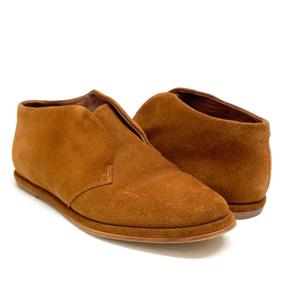 Jeffrey Campbell Tarryton 2 suede slip on shoes booties sz 7.5 - Picture 1 of 12